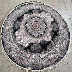 نمایندگی فرش دایره ای 700 شانه مدل نیلوفر