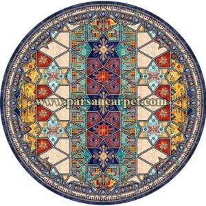 قیمت فرش گرد کلاریس چهل تیکه جدید