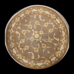 سایت فرش گرد 1200 شانه لایت طلاکوب