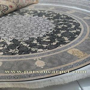 فرش دایره ای 1200 شانه طرح ازمیر هایبالک