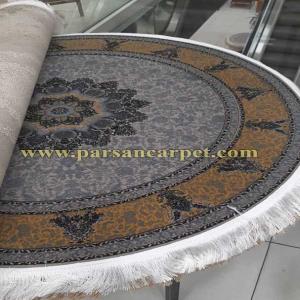 خرید فرش دایره ای 1200 شانه لایت برجسته
