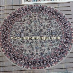 خرید فرش دایره ای 700 شانه طرح افشان فیلی