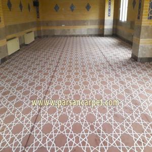 خرید مستقیم فرش سجاده‌ای ۷۰۰ شانه از کارخانه | قیمت عمده ویژه مساجد