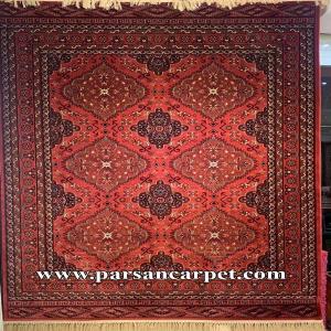 خرید اینترنتی فرش 500 شانه طرح بلوچ - فرش سنتی کاشان