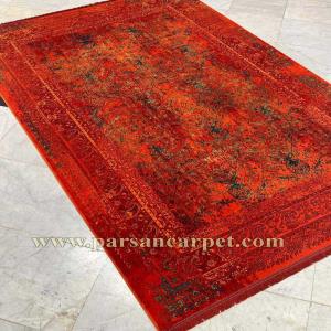 فرش ماشینی ابریشمی 1200 شانه کلکسیون کد 300600