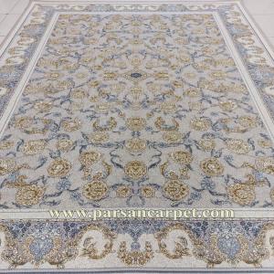 قیمت فرش 1200 شانه گل برجسته طرح ناهید کاشان