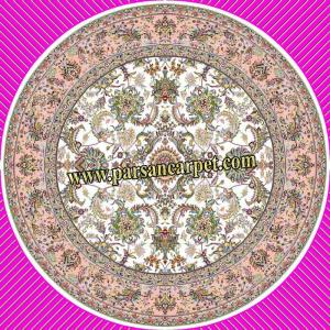 فرش گرد طرح باغ بهشت – فرش دایره 1200 شانه
