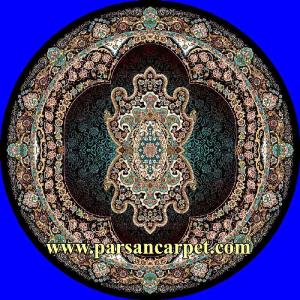 فرش گرد 700 شانه طرح مهبد