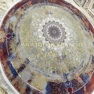خرید فرش دایره ای وینتیج 1200 شانه جدید 