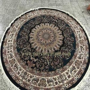 کارخانه فرش دایره ای 700 شانه طرح آریا 9 متری
