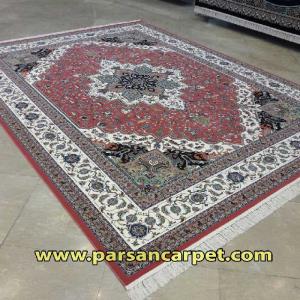 فرش 1000 شانه 8 رنگ طرح هریس