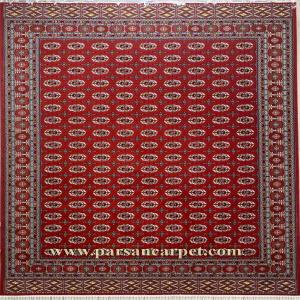 خرید فرش 1200 شانه طرح ترکمن | فرش سنتی لاکی