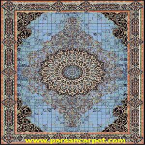 فرش 1200 شانه طرح آوش