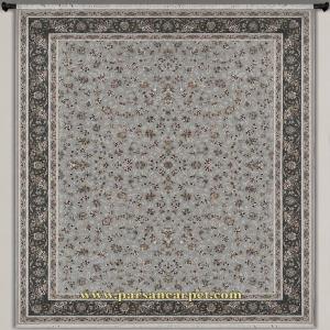 فرش 1200 شانه طرح ابرا سیلور