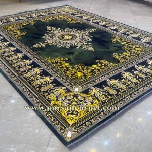خرید فرش 1200 شانه تمام اکریلیک طرح الهه سبز