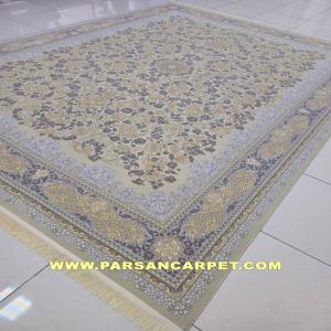 فروش مستقیم فرش 1200 شانه گل برجسته کد 1216 از کارخانه کاشان