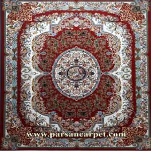 قیمت فرش 1200 شانه طرح رسپینا کاشان - فرش ماشینی