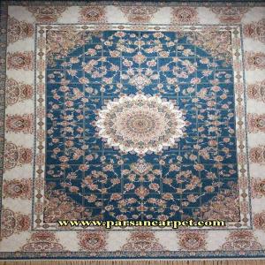 خرید اینترنتی فرش 1200 شانه گل برجسته طرح پیچک