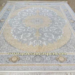 فرش 1200 شانه طلاکوب اصل ارزان طرح مهسا