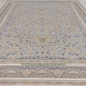 سایت عرضه فرش 1200 شانه گل برجسته مدل لوتوس