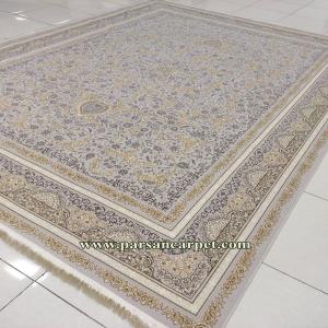 سایت عرضه فرش 1200 شانه گل برجسته مدل لوتوس