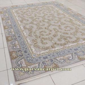 خرید فرش 1200 شانه طلاکوب مدل آوین