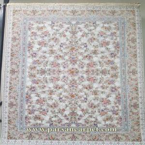 فروش مستقیم فرش 1200 شانه گل برجسته طرح راز با بهترین قیمت