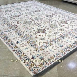 فروش اینترنتی فرش 1200 شانه طرح سلطان | فرش گل برجسته
