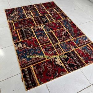 فرش 1200 شانه چهل تیکه با سایز و شکل سفارشی