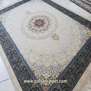 قیمت فرش 1200 شانه گل برجسته جدید کد 12142