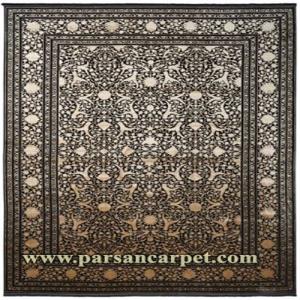 خرید اینترنتی فرش 1500 شانه طرح آلما