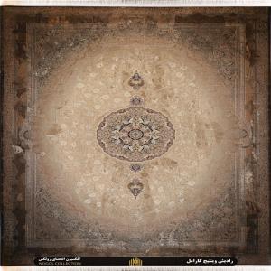 خرید مستقیم فرش 1500 شانه رادیش کاراملی | طراحی پتینه وینتیج