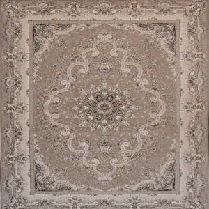 فرش 1500 شانه نسکافه‌ای طرح ریوان | خرید مستقیم از کارخانه کاشان