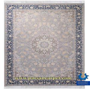 فرش 1500 شانه طرح گل گشت سیلور – فرش کاشان