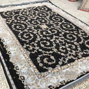 فرش 500 شانه طرح 700 شانه طلاکوب مدل گندم