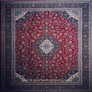 خرید فرش 500 شانه ارزان قیمت طرح کاشان
