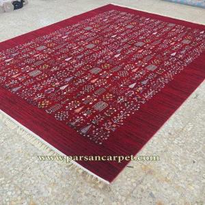سایت فرش 700 شانه سنتی لاکی طرح درختی