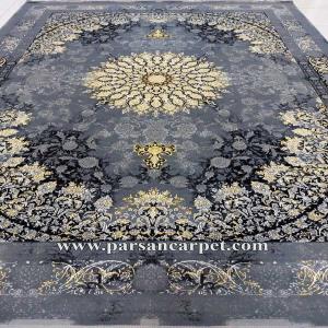 فرش 700 شانه گل برجسته طلاکوب کد 85