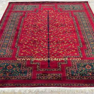 قیمت فرش ماشینی بلوچی طرح درختی | فرش 700 شانه سنتی