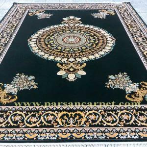 فروش فرش 700 شانه سرمه ای جدید کاشان کد R70020