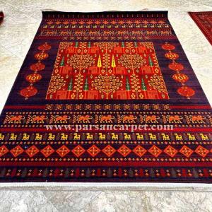 خرید فرش ماشینی بلوچی 700 شانه | فرش سنتی اکریلیک کد 80042