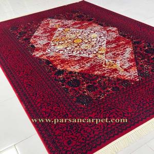 فرش 700 شانه لاکی طرح میلان وینتیج | فرش اکریلیک