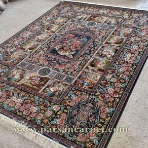 سایت فرش 700 شانه طرح باغ ارم