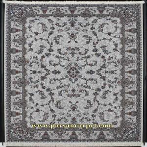 فرش ماشینی 700 شانه طرح تابان کرم