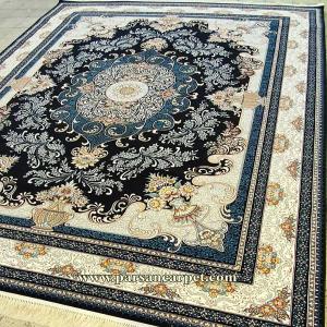 فرش ماشینی 700 شانه طرح محیا | فرش 700 شانه 8 رنگ