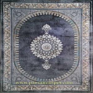 فروش اینترنتی فرش 700 شانه وینتیج طرح مهناز با بافت دستباف‌گونه