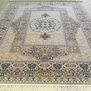 جدیدترین فرش 700 شانه کاشان طرح کتیبه