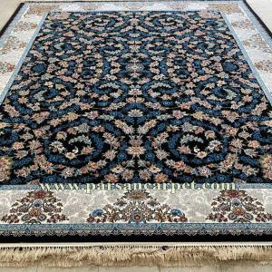 کارخانه فرش 700 شانه نخ ورژن مدل کیاسا کاشان