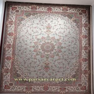 فرش 700 شانه ده رنگ طرح نایین کاشان
