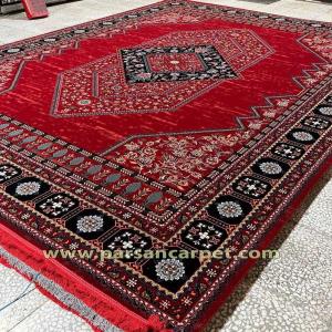  فروش مستقیم فرش 700 شانه سنتی لاکی کد 871